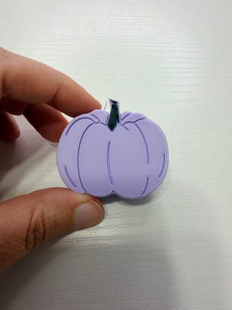Purple Pumpkin Straw Topper