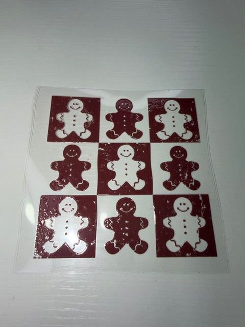 Gingerbread Man Decal