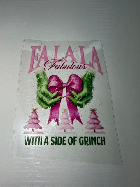 Falala with a side of Grinch Decal
