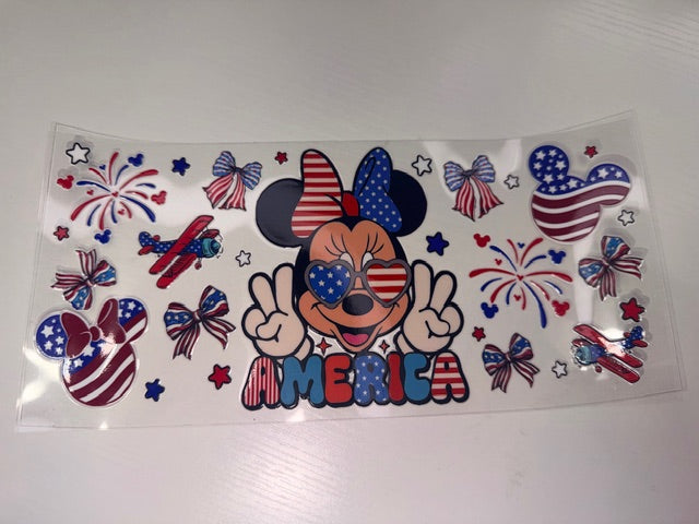 Red, White and Blue Mickey