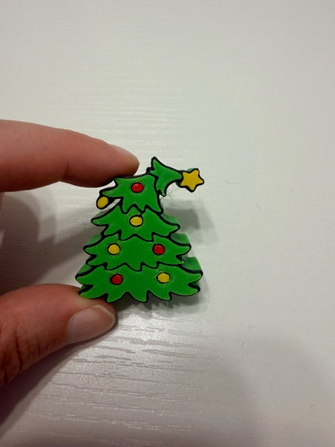 Christmas Tree Straw Topper