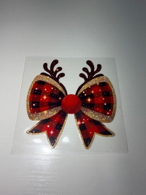 Christmas Bow Decal