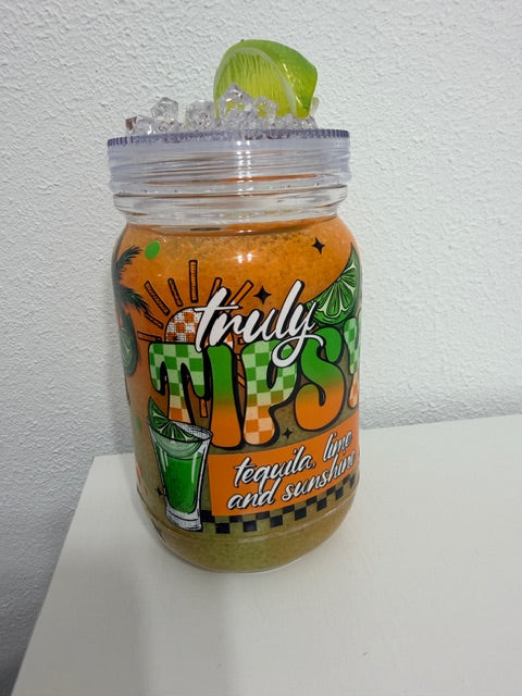 20oz Acrylic Mason Slush Cup