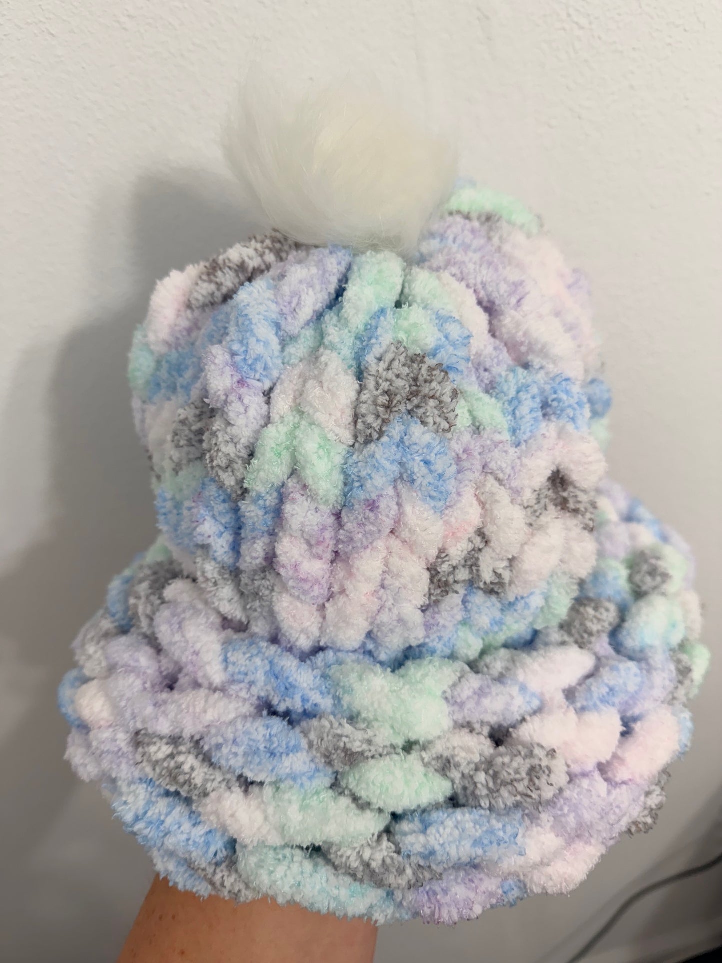 Hand-Crocheted Adult Beanie