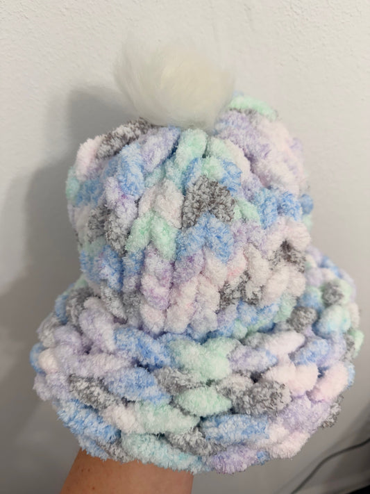 Hand-Crocheted Adult Beanie