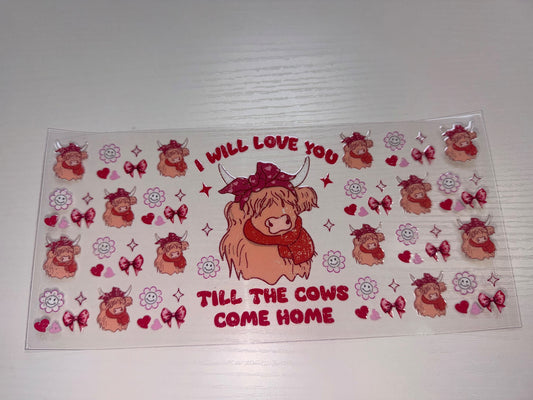 Highland Cow Valentine