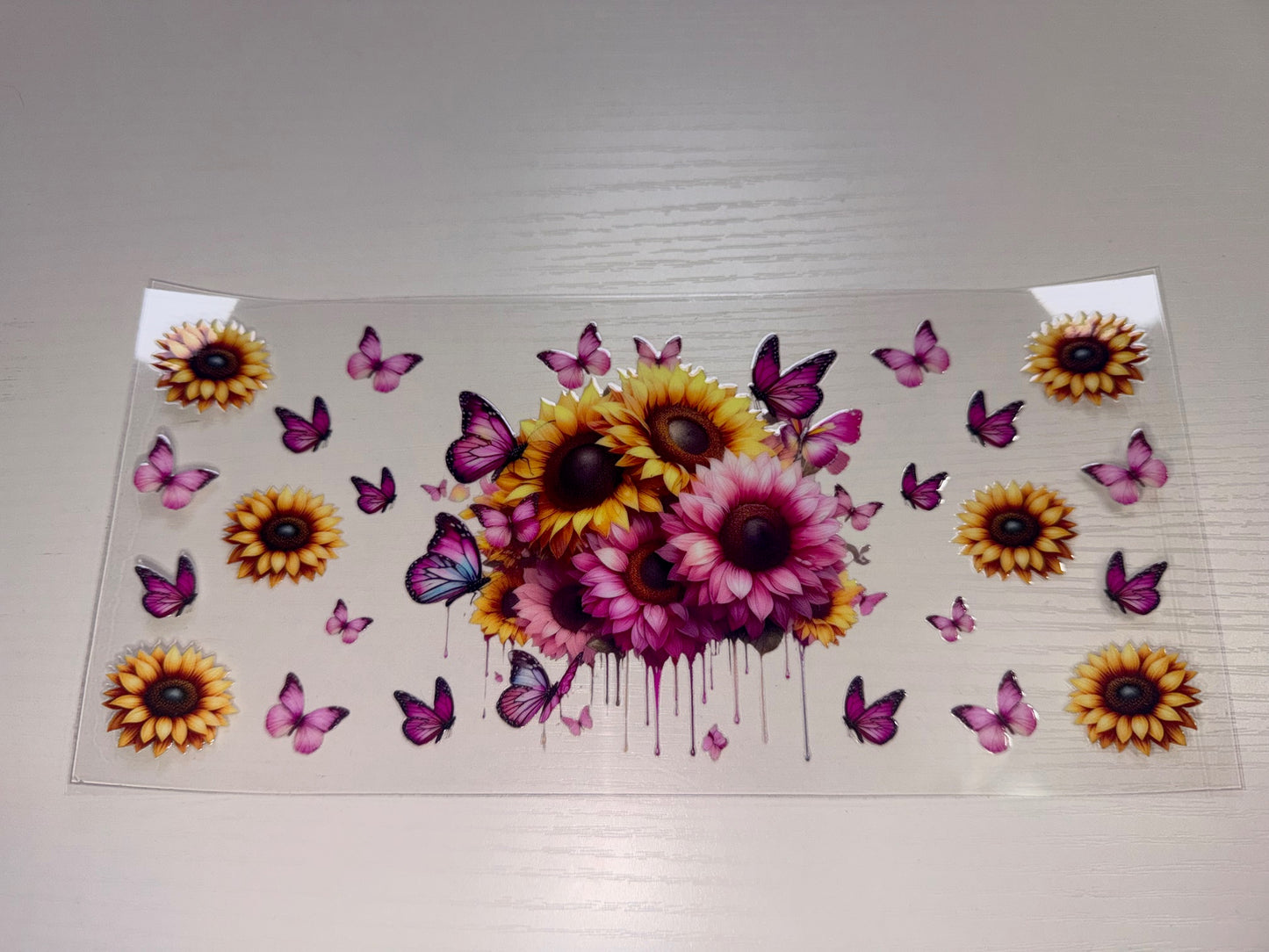 Sunflowers and Butterflies