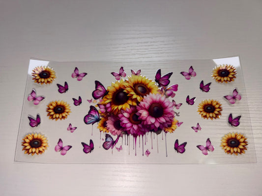 Sunflowers and Butterflies