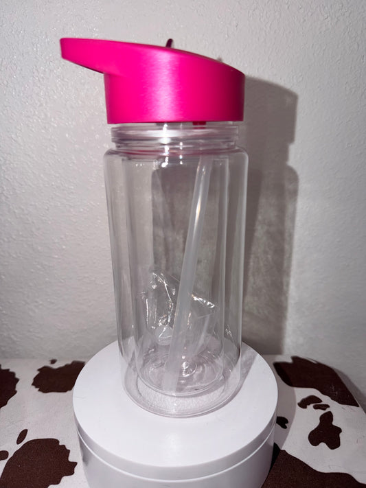 10oz Acrylic Kid Snow Globe w/lid