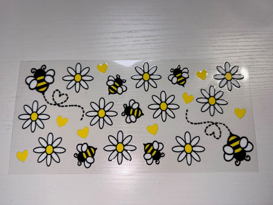 Bees with Flowers