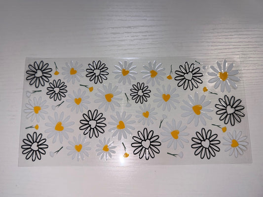 White Flowers and Black Flowers