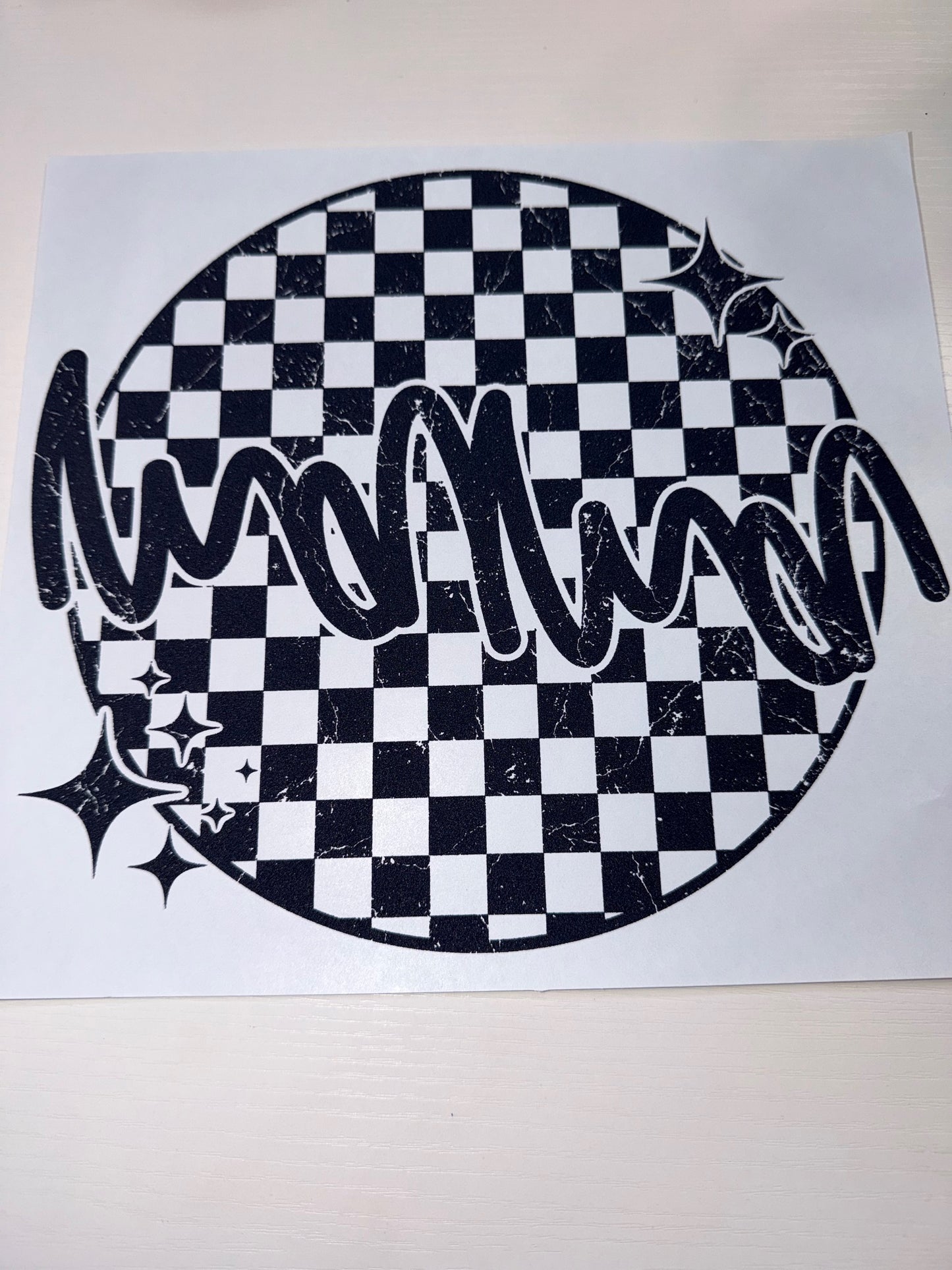 Black Mama Shirt Transfer