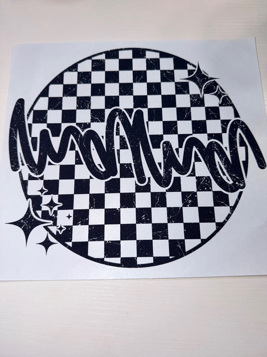 Black Mama Shirt Transfer