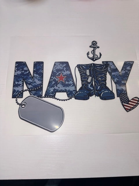 Navy Shirt Transfer