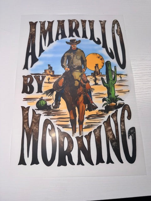 Amarillo By Morning Shirt Transfer