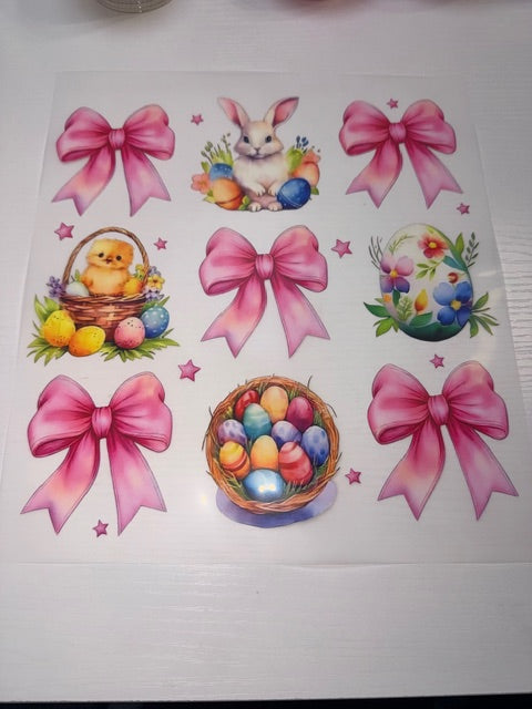 Easter Eggs and Bows Shirt Transfer
