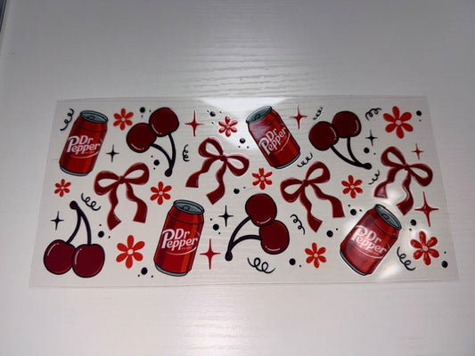 Dr Pepper with Cherries, Bows