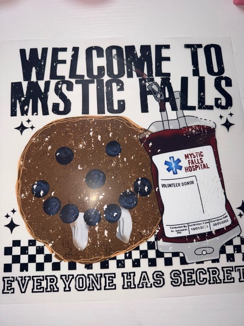 Welcome to Mystic Falls Shirt Transfer
