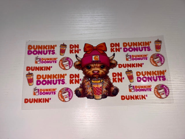 Dunkin Donuts Cow