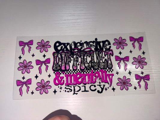 Expensive Difficult & Mentally Spicy