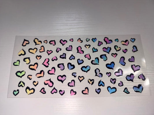 Colorful Hearts
