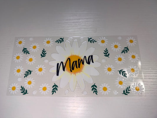 Mama with White Flowers