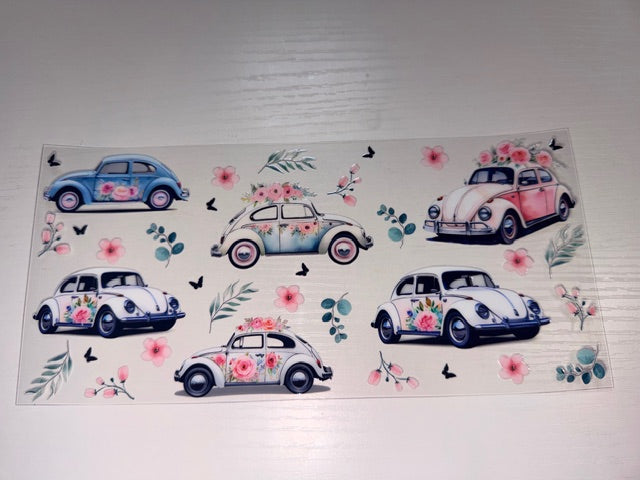 Vintage Cars with Flowers