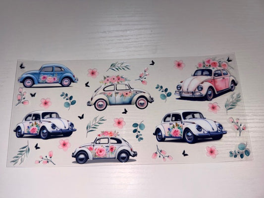 Vintage Cars with Flowers