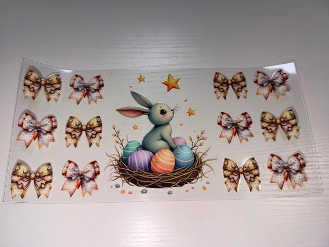 Rabbit, Eggs, and Bows