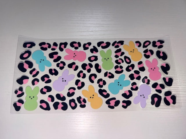 Peeps with Cheetah Print