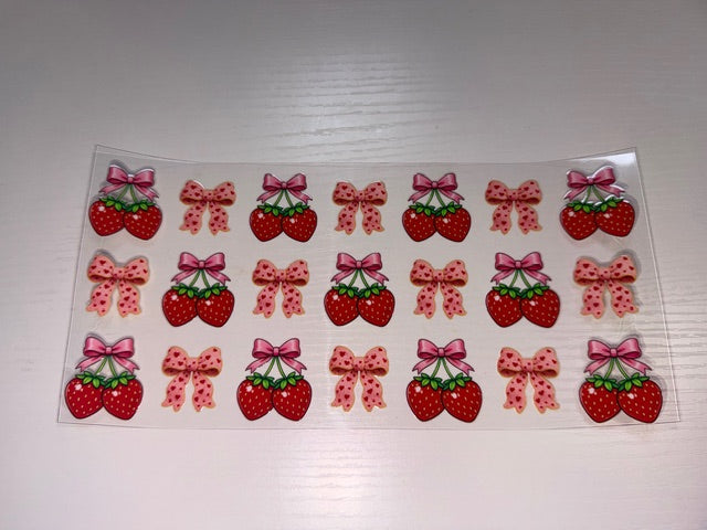 Strawberries and Bows