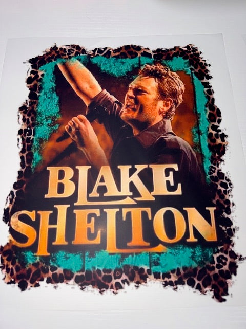 Blake Shelton Shirt Transfer