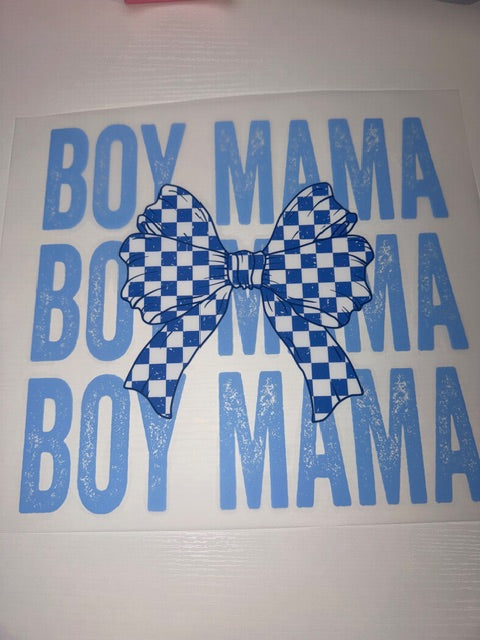 Boy Mama Shirt Transfer