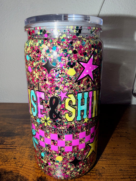 16oz Acrylic Slow Flow Snow Globe