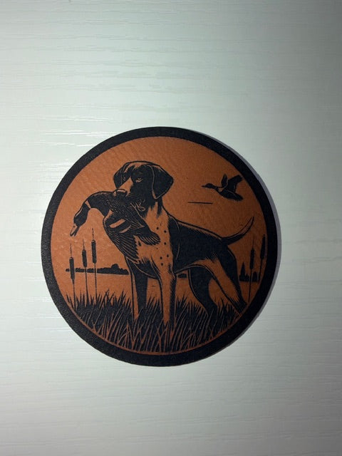 Dog Leather Patch