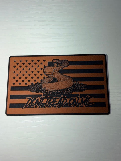 Don't Trend on Me Leather Patch