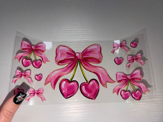 Bows Heart Cherries