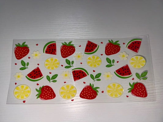 Strawberries Lemons Watermelon