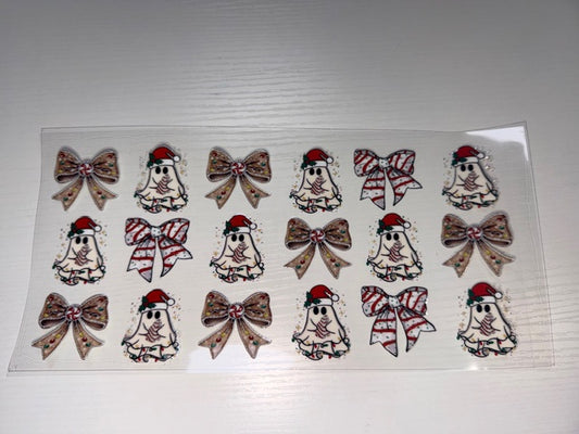 Christmas Ghost Bows