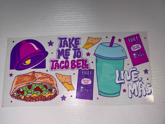 Take me to taco bell live mas