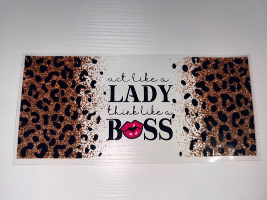 Act like a lady think like a boss