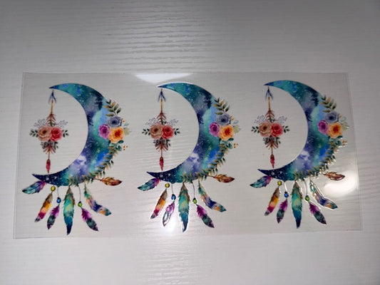 Half Moon Floral Dreamcatcher