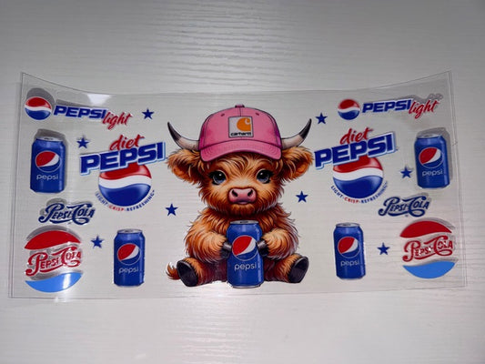 Highland Cow Pepsi