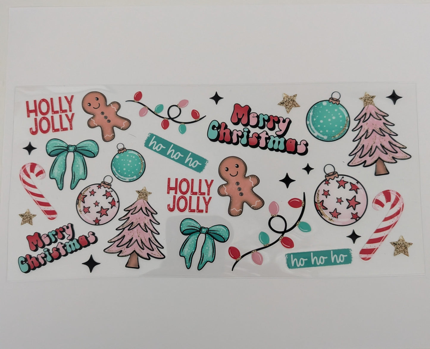 Merry Christmas + Holly Jolly + Ho Ho Ho