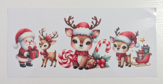 Mini Reindeer Mini Santa Christmas