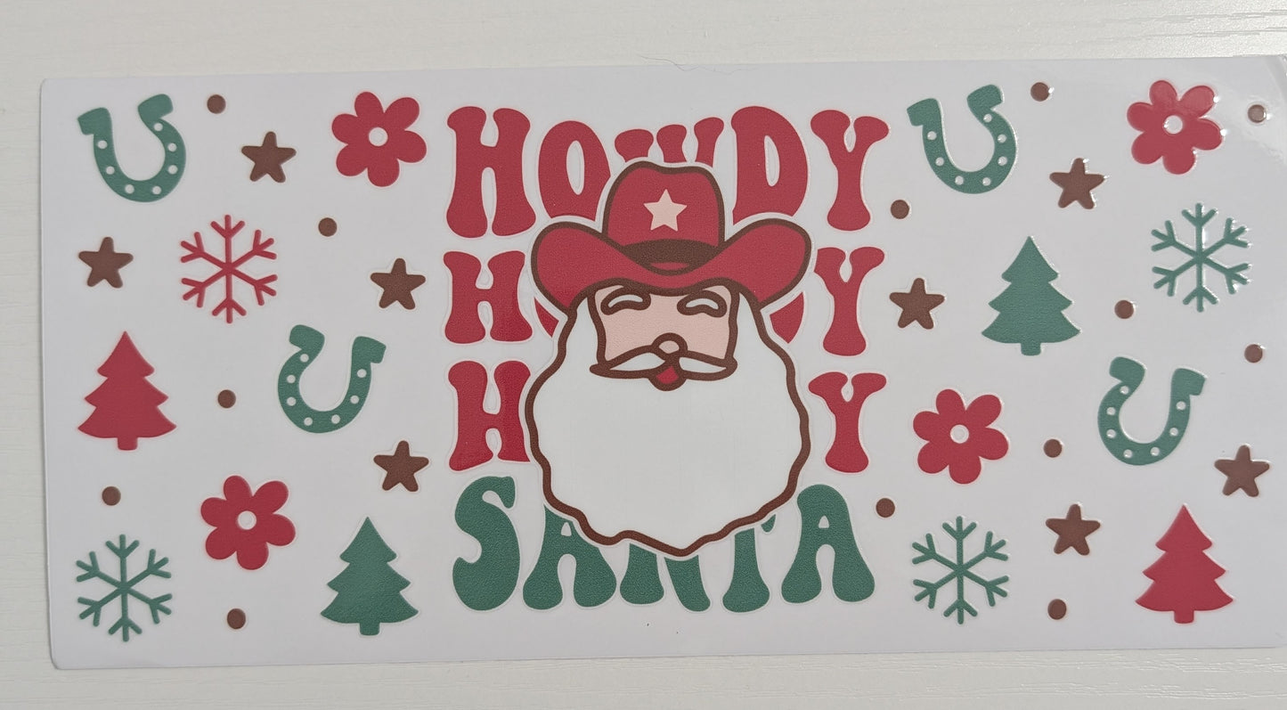Howdy Santa Western Christmas