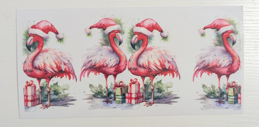 Christmas Flamingo's