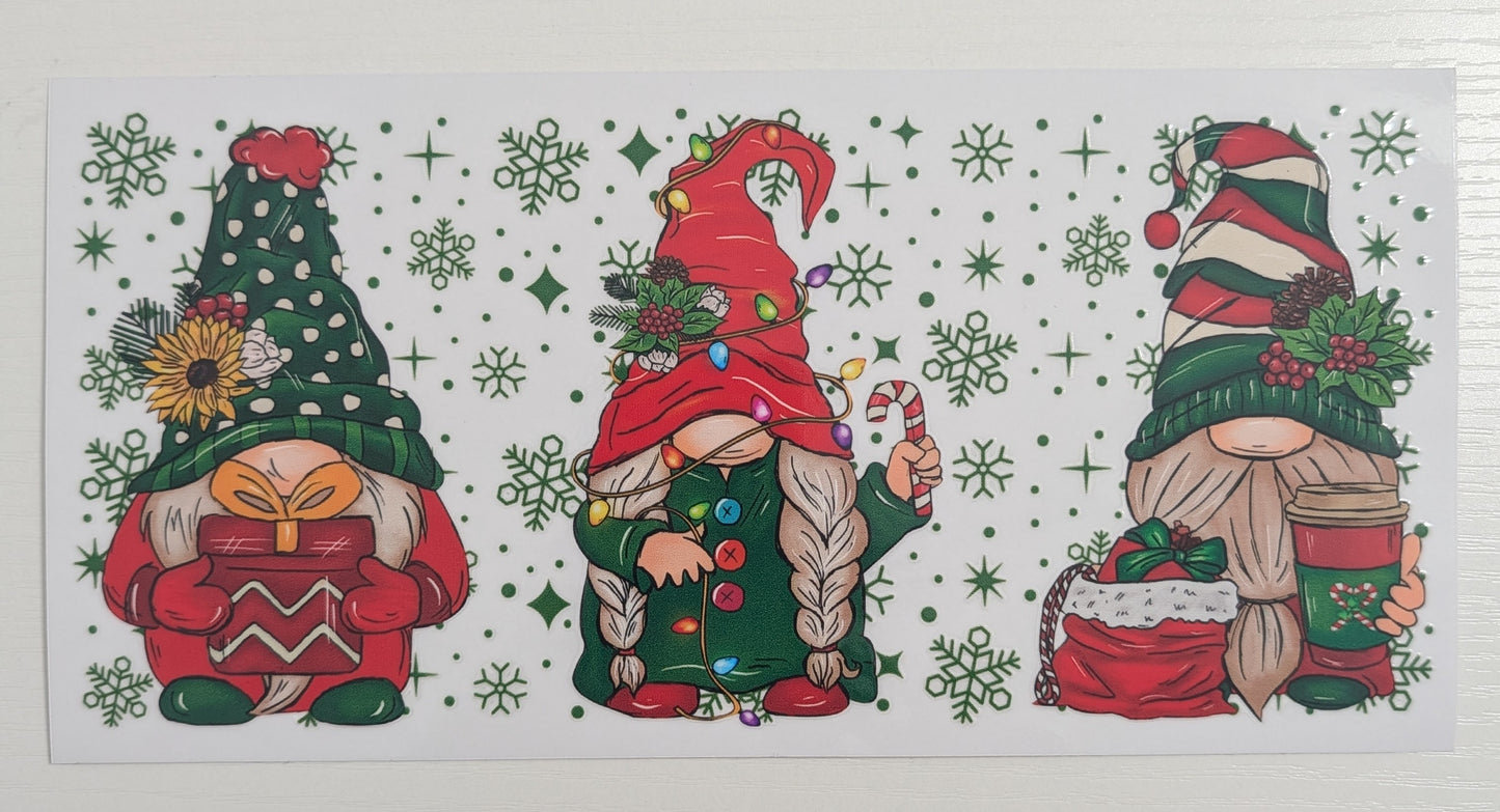 Christmas Gnomes Snow