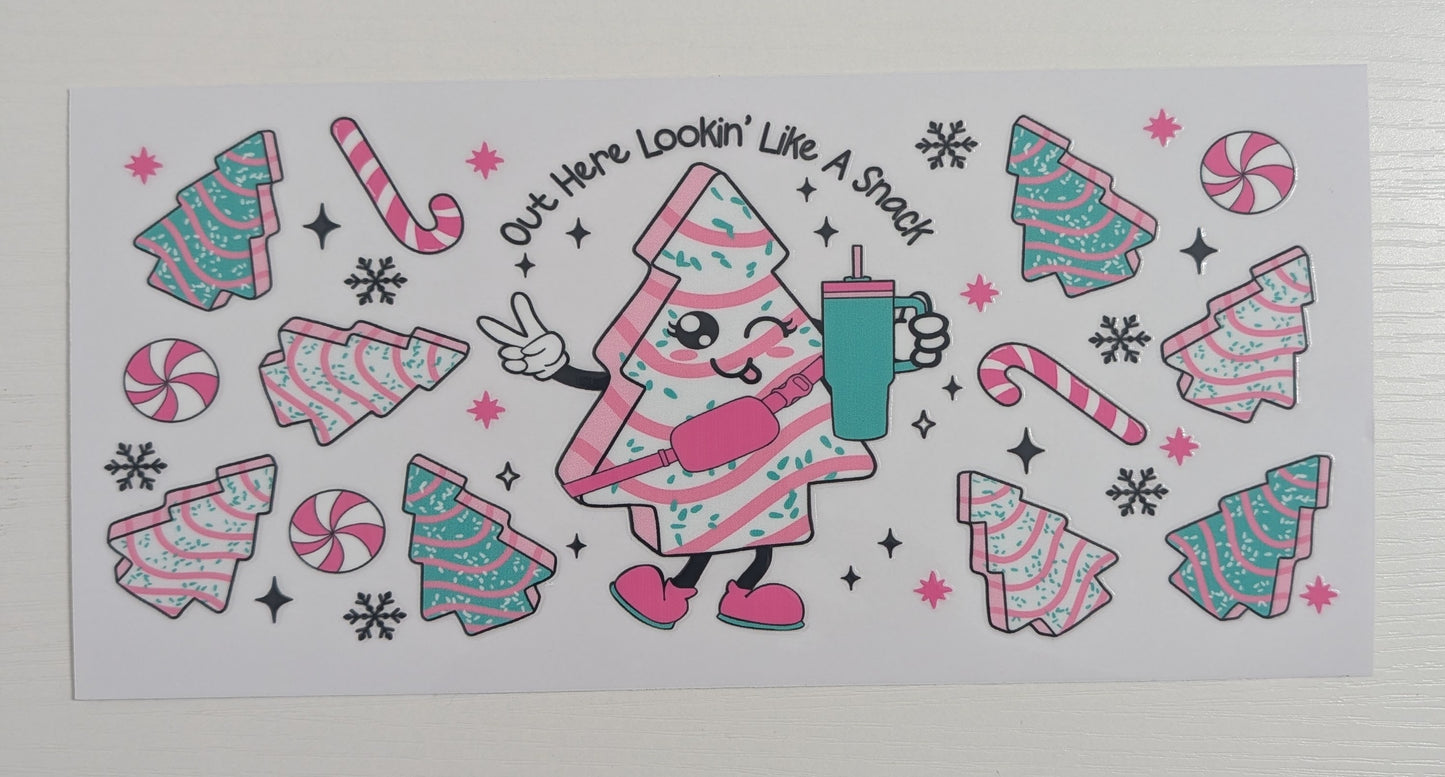 Lookin For A Snack Christmas Tree Cakes