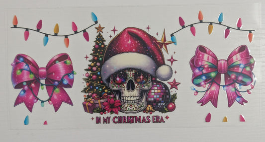 Skull Christmas Bows "In My Christmas Era"